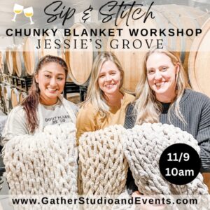 Sip & Stitch Flyer