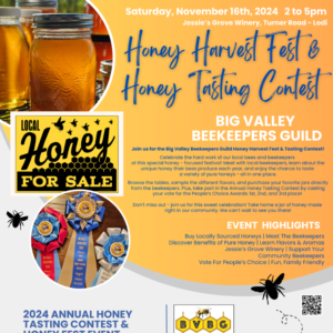 Honey Harvest Festival Flyer