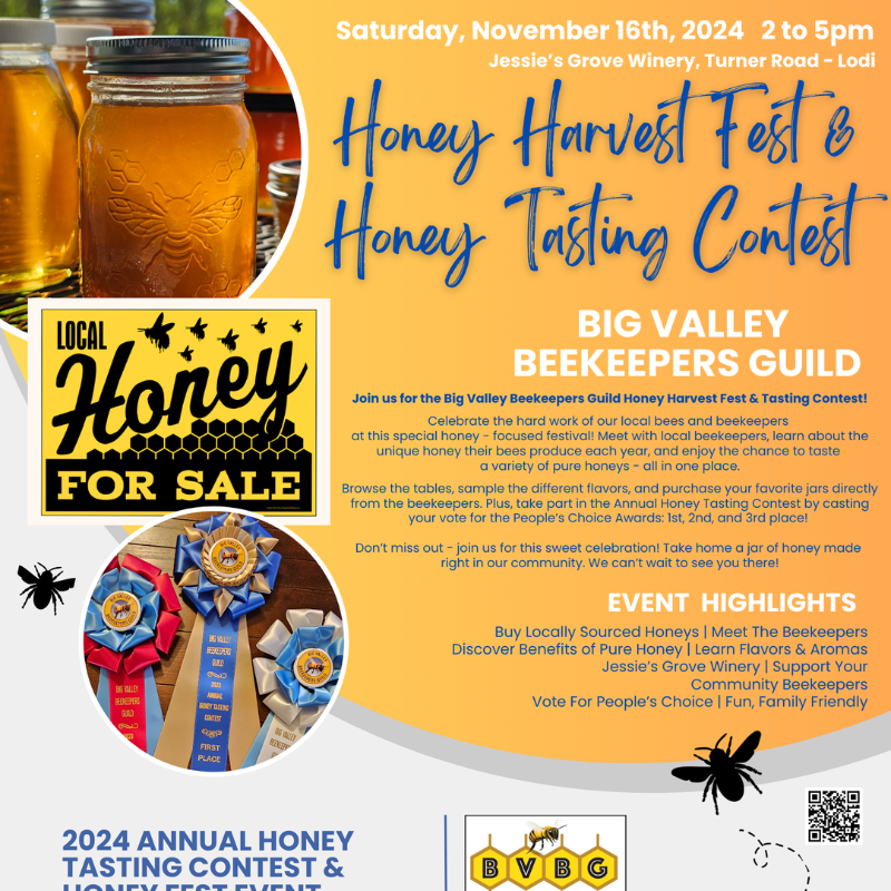 Honey Harvest Festival Flyer